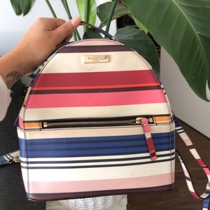 Kate Spade colourful day pack